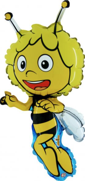 XXL Folienballon Figur - Biene Maja - 95cm x 50cm